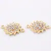 Explosiones de Amazon accesorios de girasol DIY aleación flor diamante accesorios accesorios para ropa accesorios comercio exterior