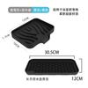 Xyt Bandeja de Drenagem de Silicone Tapete de Armazenamento Multifuncional Porta-copos Retangular Bandeja de Armazenamento para Utensílios de Cozinha Bandeja de Armazenamento para Frutas e Vegetais
