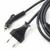 Secadora de pelo enchufe giratorio cable de alimentación cola giratoria base enchufe de calibre europeo con base giratoria enchufe de placa de horquilla