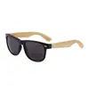 Gafas de sol de madera europeas y americanas, Gafas retro de bambú para hombre, Gafas de sol con protección solar para mujer y clavos de arroz al por mayor