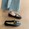 Zapatos planos versátiles estilo Chanel para ir al trabajo, Mary Janes franceses para mujer con lazo y diseño bajo, nuevo modelo para mujer 2026
