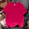 Novedad de Verano Estilo Puro Algodón Cuello Redondo Manga Corta Tops para Hombres y Mujeres, Holgados y Modernos Estampado Pantera Rosa Moda Tops con Mangas Cortas