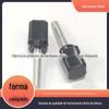 Parafuso de Manípulo com Cabeça Quadrada de Plástico ABS 10mm-M4 Parafuso de Mão Parafuso de Botão