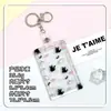 Porta-Cartão Transparente Deslizante Desenho Animado Anti-Perda Cartão de Campus Porta-Cartão de Água Cordão para Pescoço Capa Protetora para Crachá de Trabalho Lanyard Estilo Fofo