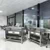 Máquina Limpiadora de Camote y Zanahoria, Máquina Limpiadora y Peladora de Camote con Chorro de Alta Presión, Equipo Limpiador de Verduras y Frutas