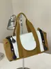 Bolso de mano de alta moda estilo coreano Shuai Mijia con bloques de color para mujer, nuevo bolso cruzado casual de otoño 2026, bolso de hombro para ir al trabajo