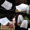5.5*7cm bolsa de té con cordón bolsa de té bolsa de papel filtro protección ambiental bolsa de té vacía bolsa de té desechable 100
