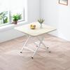 Mesa plegable para comedor, sencilla, para uso doméstico, para alquiler en dormitorios, mesa rectangular, mesa de escritura, mesa pequeña portátil.