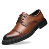 2025 novos sapatos masculinos primavera sapatos sociais britânicos sapatos de trabalho juvenis de sola macia masculinos uma geração de cabelo