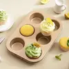 Molde para Pastel de Pollo Vintage 12 Tazas Papel para Muffins Pastel Molde para Pastel al Vapor Bandeja para Hornear Casera Bandeja para Hornear Antiadherente