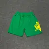 Marca de moda estilo americano SYNA WORLD Traje de manga corta estilo taladro High Street Hip Hop Ins Verano Pantalones cortos casuales para hombres y mujeres