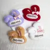 Coelho Desenho Animado Fofo Brinquedo de Pelúcia Animal Rosa Coração Feminino Acessórios DIY Joias Broche Infantil Acessórios Atacado