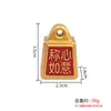 Fábrica de Origem Latão Ruyi Peso Escala Ornamento Chinês Auspicioso Bronze Peça de Cabo de Utensílio Presente de Inauguração Pode Enviar Diretamente