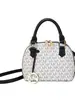 Bolsas letra M estampada bolsa concha feminina moda bolsa de mão clássica casual versátil bolsa de ombro transversal atacado