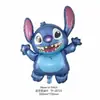 Venda Quente Lilo e Stitch Desenho Animado Balões de Filme de Alumínio Festa de Aniversário Balões Decorativos Infantis Atacado Transfronteiriço