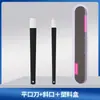 Fabricantes en stock traje de cuchillos profesionales de acero inoxidable para pedicura herramientas Yangzhou tres cuchillos para eliminar piel muerta callos ceniza