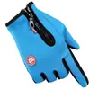 Guantes de invierno para hombre pantalla táctil impermeables antideslizantes resistentes al desgaste para montar conducir Fitness Montañismo forrados de felpa cortavientos guantes deportivos