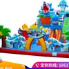 Castillo Inflable Trampolín Infantil Tobogán Casero Trampolín Interior Castillo Inflable Pequeño Equipo de Entretenimiento Laberinto Fabricante