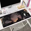 Tapete de Mesa Espesso para Estudo de Escritório para Meninas, Borda com Travamento de Precisão, Antiderrapante e Resistente a Manchas, Mouse Pad de Menina e Gatinho
