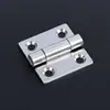 Bisagra vibratoria de acero inoxidable 50*50*2, bisagra SUS304, bisagra para gabinete eléctrico, bisagra de acero inoxidable para gabinete