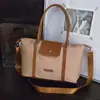 Bolso Grande Simple Estilo Coreano para Viajes Diarios para Mujer 2025 Nuevo Otoño de Gama Alta Ligero de Gran Capacidad Bolso Bandolera Bolso de Hombro Tote