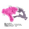 Molde de silicona para aromaterapia con diseño de ciervo corriendo BK1074