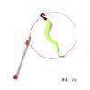 Pluma palo de gato divertido palo de juego para gato juguete interactivo para gato auge de metal alambre de acero palo de gato divertido fabricantes mayoreo