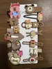 Presilha de Cabelo Infantil Kapibala Meninas Desenho Animado Franja Lateral Meninas Moda High-End Acessório de Cabeça para Bebê