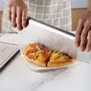 Cortador de Pizza de Aço Inoxidável Atacado, Cortador Grande Meia-Lua para Pizza, Cortador de Nougat, Ferramenta Especial para Assar Panquecas