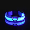Collar Luminoso Transfronterizo Flash Nocturno Collar para Paseo de Perros Suministros para Mascotas Perro Teddy Mascota Collar Luminoso Led