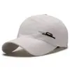 Más fácil para Combinar Gorra de Béisbol con Visera Ancha Bordada de Oso Polar que Muestra la Cara Gorra de Béisbol Pequeña Circunferencia de Cabeza Grande Gorra de Béisbol de Moda