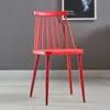 Silla Windsor de Plástico Estilo Nórdico Restaurante Silla de Comedor Multicolor Silla de Plástico de Diseñador Silla Imus al por Mayor