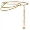 Joyería Transfronteriza Europea y Americana Sexy Sexy Cadena de Cintura de Metal para Mujer Set de Cadena Multicapa Ajustable para el Cuerpo Venta al por Mayor