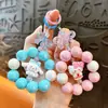 Colgante de Cadena para Teléfono de Muñeca Linda Estilo Ins Llavero Llavero de Moño Cadena para Bolso para Mujeres