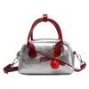Nuevo Modelo de Bolso 2026, Bolso Almohada Preludio de Verano, Bolso Pequeño Cruzado de Hombro para Mujer, Bolso de Bowling a la Moda