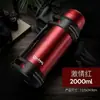 Taza Aislada de Gran Capacidad para Hombres, Botella Portátil de Acero Inoxidable 304, Taza para Exteriores, Botella de Agua Aislada, Portátil para Uso en Exteriores