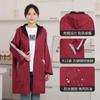 Overoles Impermeables de Invierno Forrados de Lana Engrosados Delantales de Cocina para Hombres y Mujeres Ropa de Trabajo para Adultos