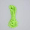 Cuerda Redonda de Seda de Baja Elasticidad de 5 mm Tejida a Mano para Bolsos de Teléfono, Lanyards, Cordones de Zapatos de Senderismo, Paracord de Punto Degradado Encriptado