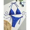 Sitio web independiente transfronterizo 2026 nueva colección: Trajes de baño de dos piezas con amarre, estampados, bikinis sexys, ropa de playa y trajes de baño para aguas termales al por mayor