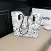 Bolsa Tote de Mão com Grafite para Mulheres Nova Coleção Primavera/Verão 2026 Bolsa de Ombro Casual Grande Capacidade Bolsa de Axila Bolsa Transversal