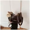 Bolso de mujer estilo coreano, simple y elegante, nuevo bolso de hombro casual de nicho 2026 con un toque de alta gama, bolso cuadrado pequeño versátil y moderno