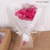 Ramo de Flores Secas Mini Aliento de Bebé No Me Olvides Cumpleaños Regalo Día de San Valentín Regalo de Confesión Flores Hechas a Mano