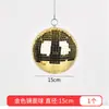 Superfície de espelho refletiva decorativa bola laser refletiva adereços de foto de hotel bola lente de bola de discoteca vidro pano de casamento