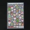 Adesivos de Unha Artística Novos Transfronteiriços Ins Urso de Desenho Animado Papai Noel Floco de Neve Anjo Laço Adesivos Adesivos para Unhas