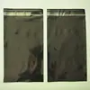 Bolsas autoadhesivas de PE negras en stock para venta al por mayor, bolsas de embalaje de plástico autoadhesivas, bolsas autoadhesivas de PE de alta presión