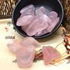 Quartzo Rosa Natural Pedra Bruta Cascalho de Partículas Grandes Cascalho de Cristal Rosa para Buda Sete Tesouros Manza Ornamentos Fabricante