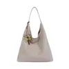 Bolso de mujer de gran capacidad 2026 moda de verano nuevo bolso de hombro simple patrón tejido bolso tote casual para el día a día