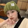 Gorro Cálido Cómodo Versátil Agradable a la Piel Unisex Suelto Para Circunferencia de Cabeza Grande Gorro de Punto Otoño Invierno Nuevo Gorro de Lana