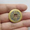 Moedas Antigas Moedas de Cobre Antigas Dinheiro dos Cinco Imperadores Shunzhi Tongbao Kangxi Yongzheng Qianlong Jiaqing Moeda Antiga Ornamentos Reais Estilo Chinês