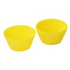 Molde redondo de silicona espesa de 7,5 cm para tartas Marfen, color Morandi, para hornear mousse y hacer tú mismo